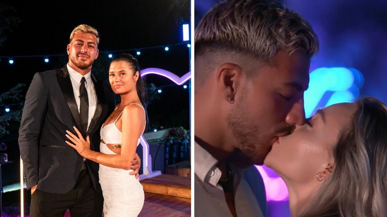 Shady et Jade de L'île de l'amour. Droite : Shady et Megan de L'île de l'amour.