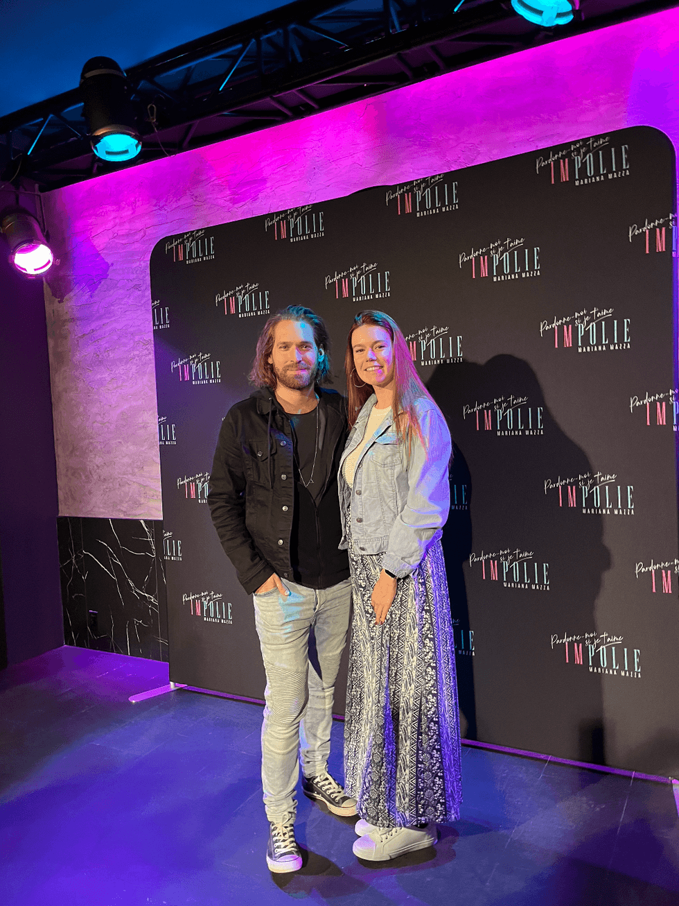 Simon Morin et son amoureuse Audrey McNeil.