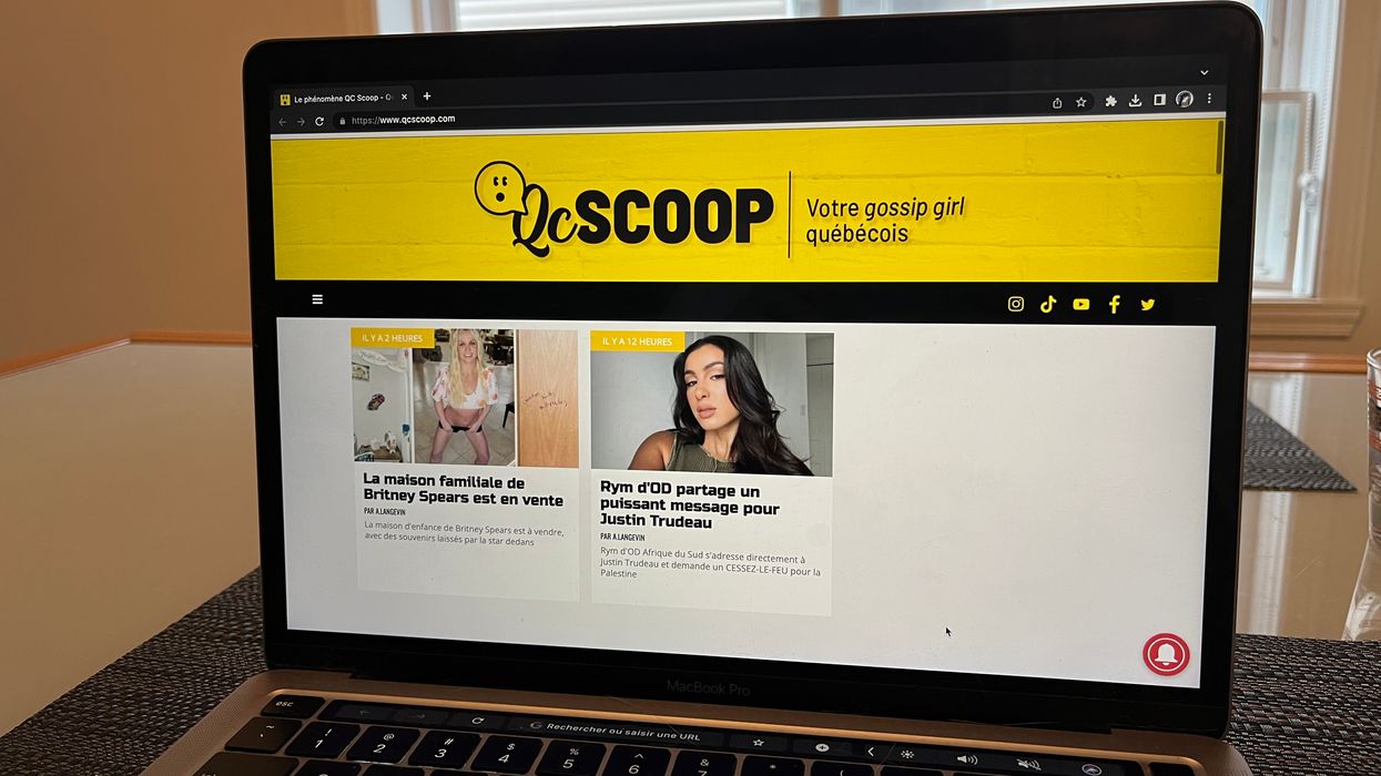 Site Web de QC Scoop.
