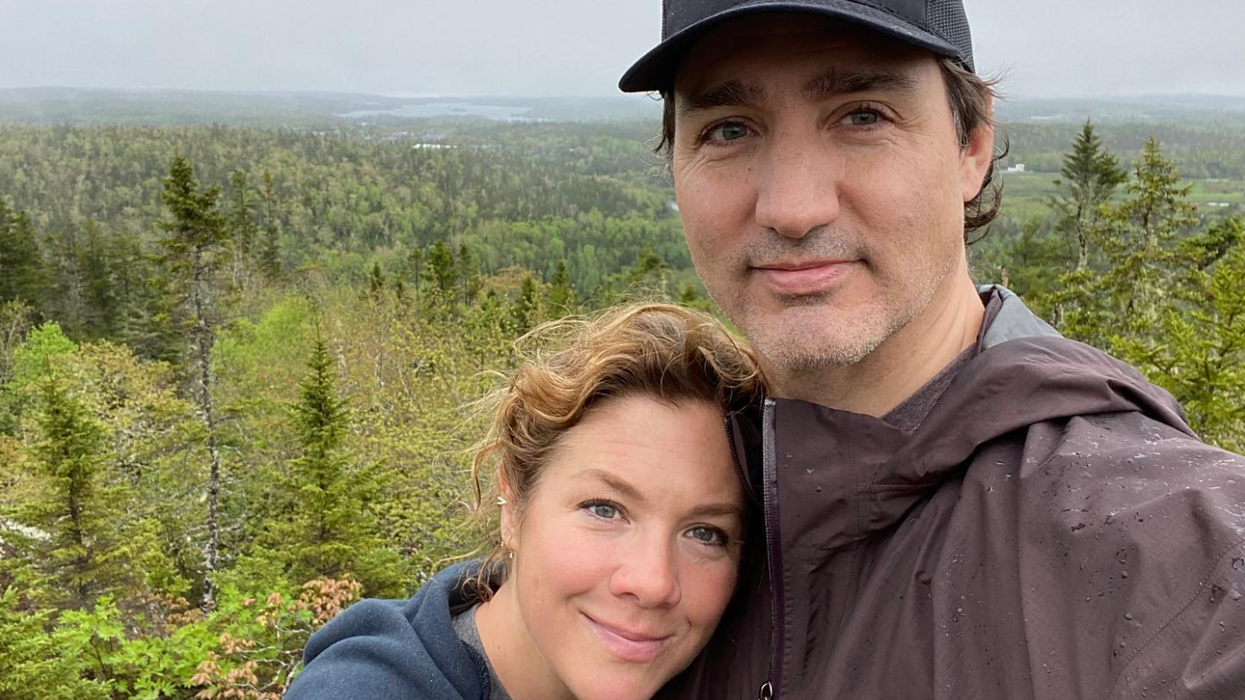 Sophie Grégoire et Justin Trudeau.