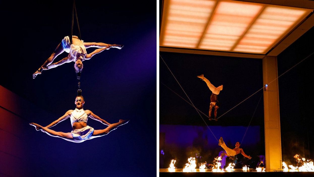Spectacle ECHO du Cirque du Soleil.