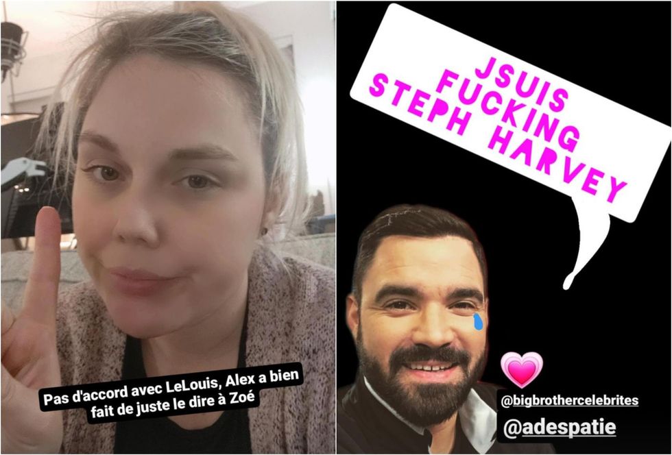 St\u00e9phanie Harvey commente la mise en danger d'Alexandre Despatie.