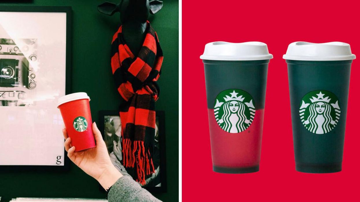 Starbucks dévoile 6 tasses réutilisables qui changent de couleur pour les Fêtes