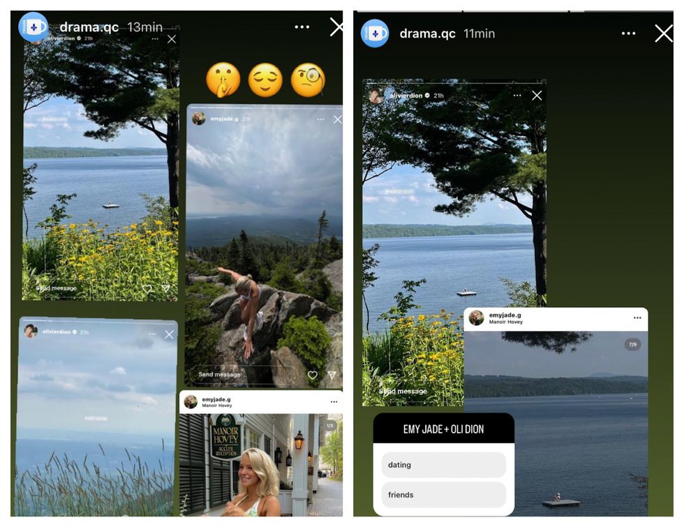 Stories Instagram de Drama QC.