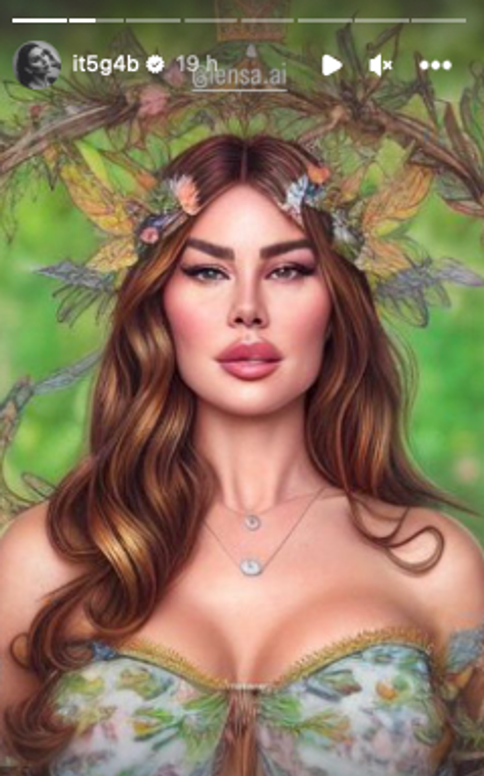 Story de Gabrielle Marion sur Instagram.