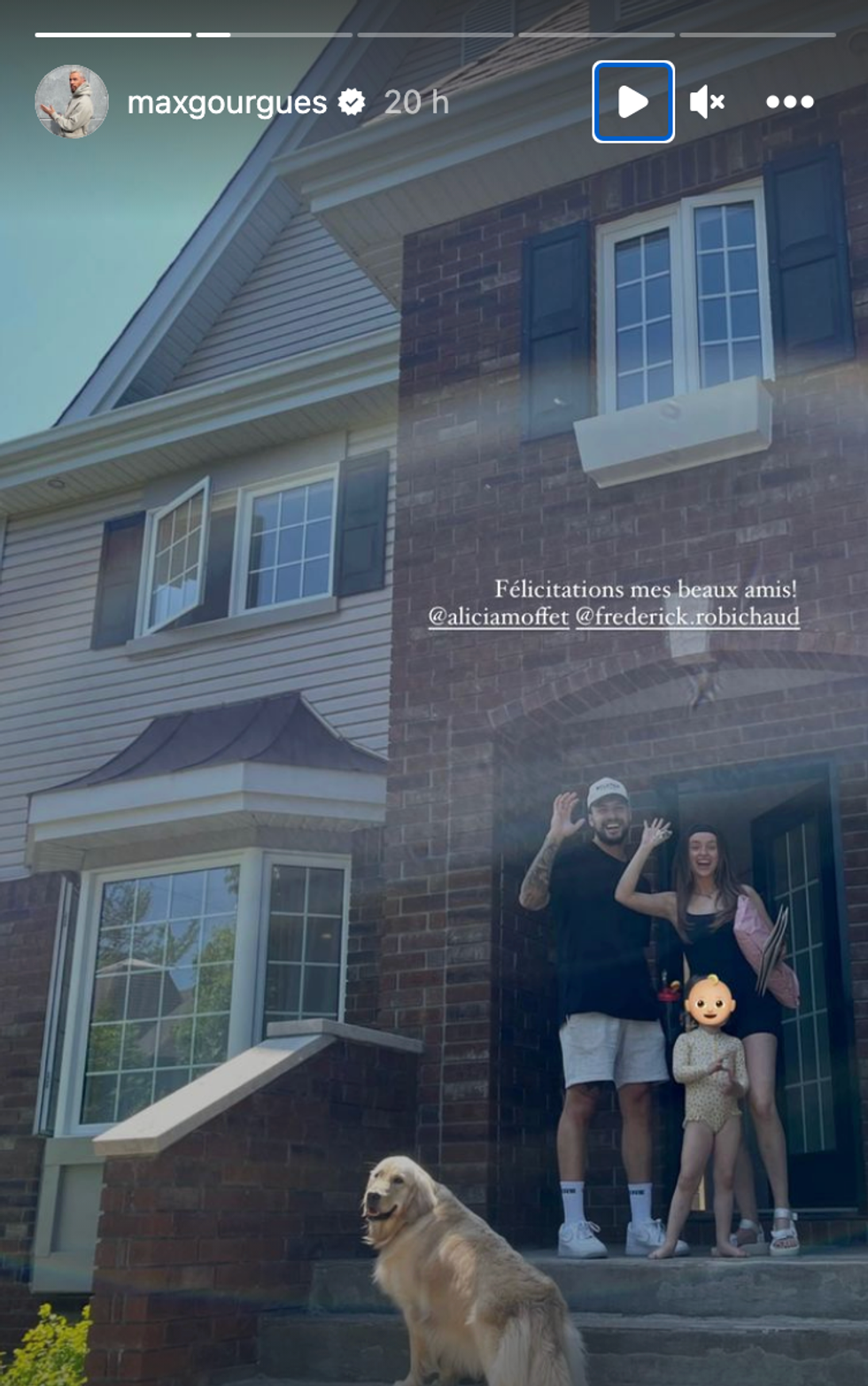 Story de Max Gourges.