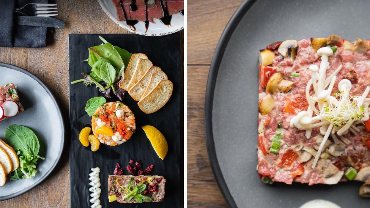 Tartares du restaurant Tartaro.