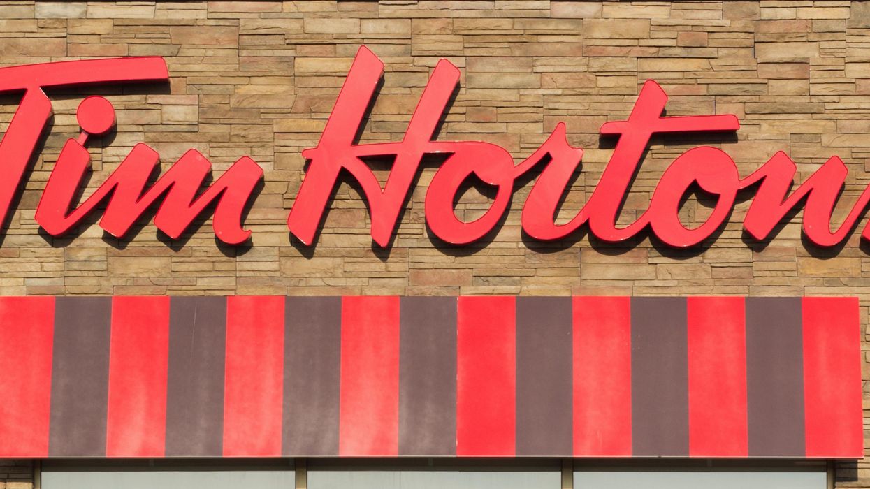 Tim Hortons au Québec.