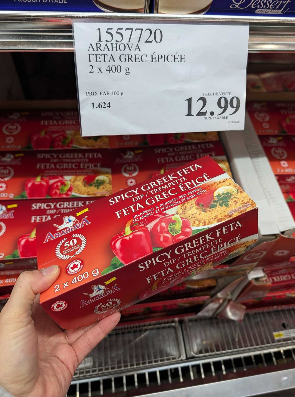 Trempette feta grec \u00e9pic\u00e9 de la marque Arahova.