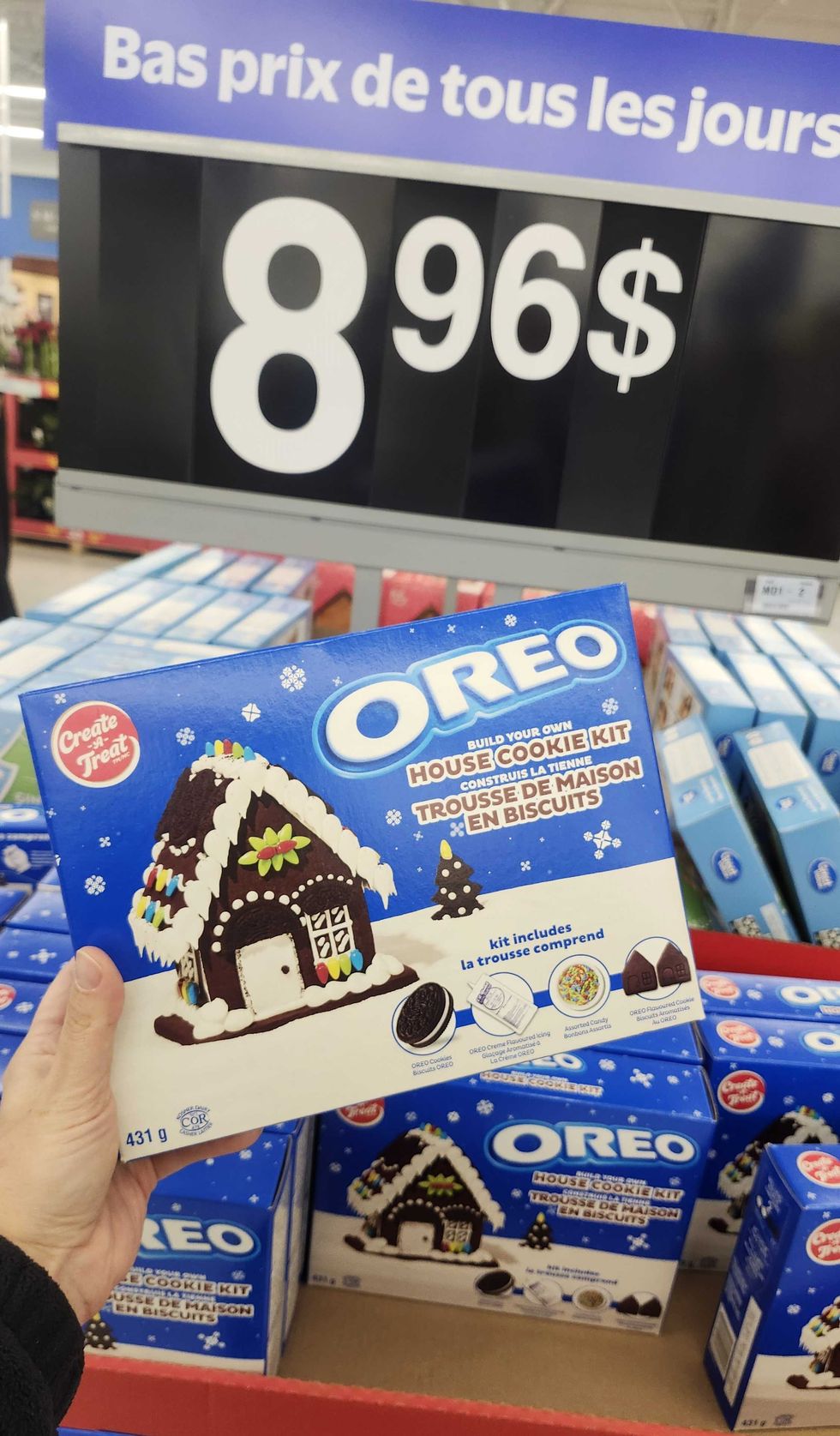 Trousse de maison en biscuits Oreo.