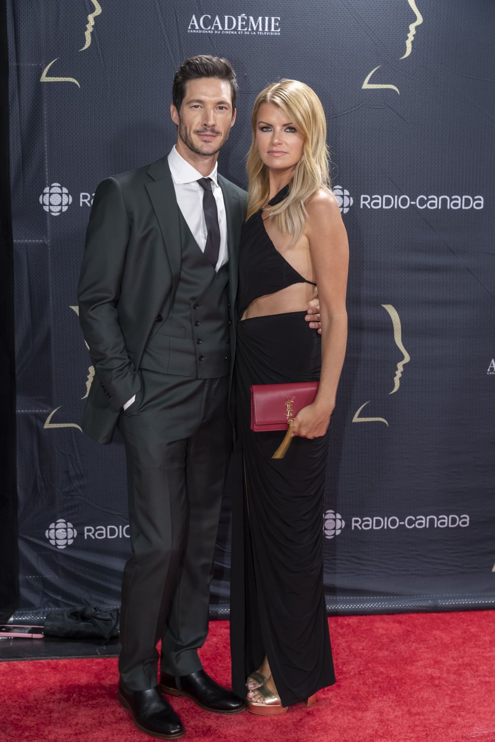 \u00c9ric Bruneau et Kim L\u00e9vesque-Lizotte aux prix G\u00e9meaux 2023.