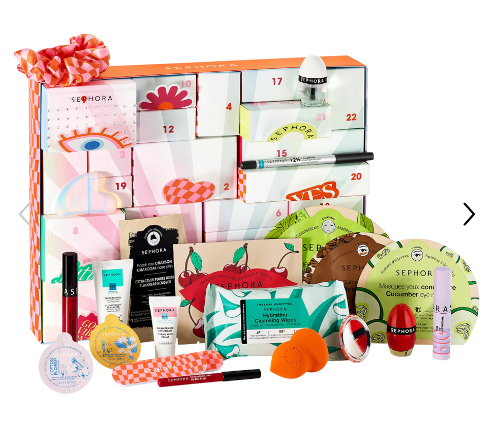 \u200b\u200bCalendrier de l'avent de Sephora.