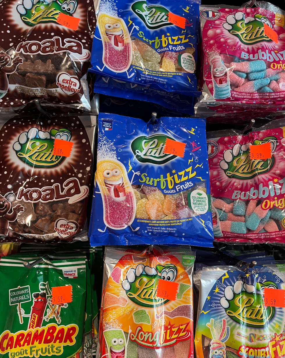 \u200bBonbons Lutti.