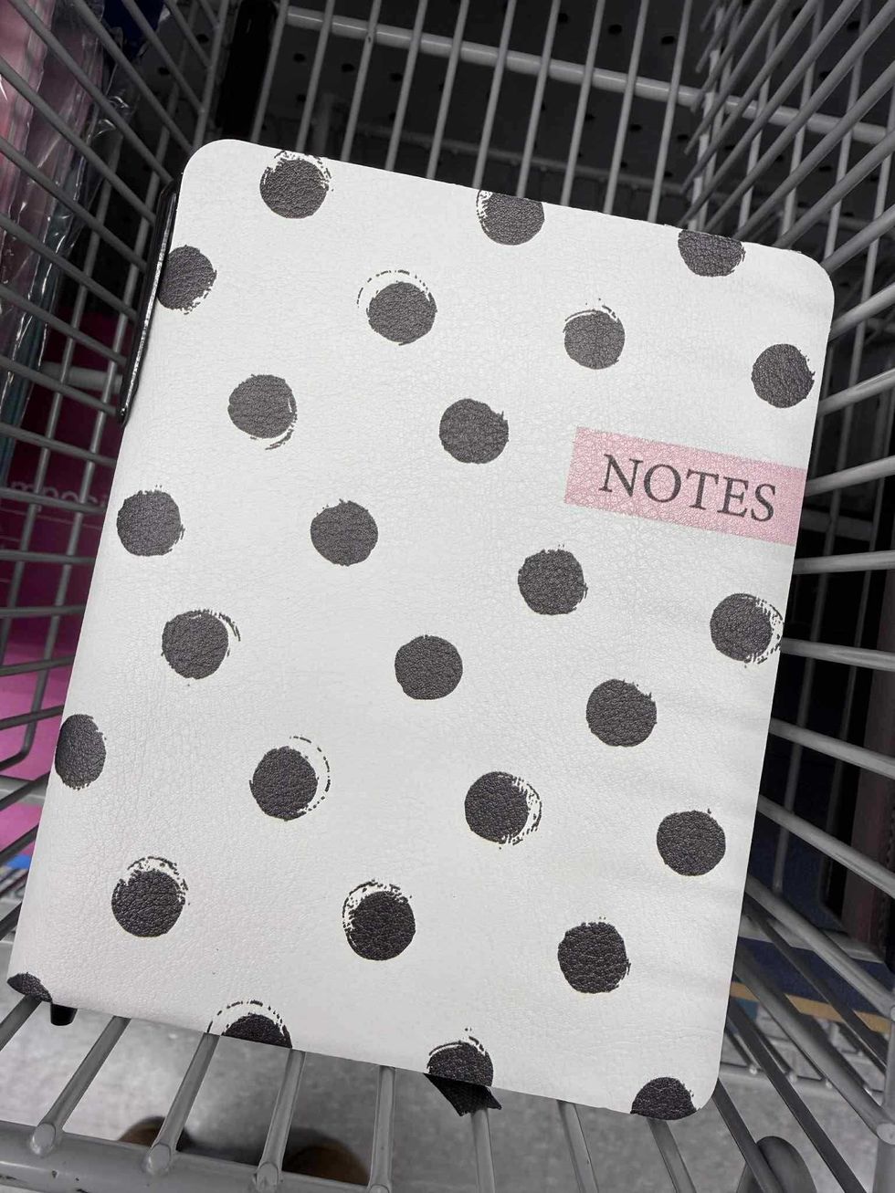 \u200bCahier de note en vente au Dollarama pour 2,50 $.