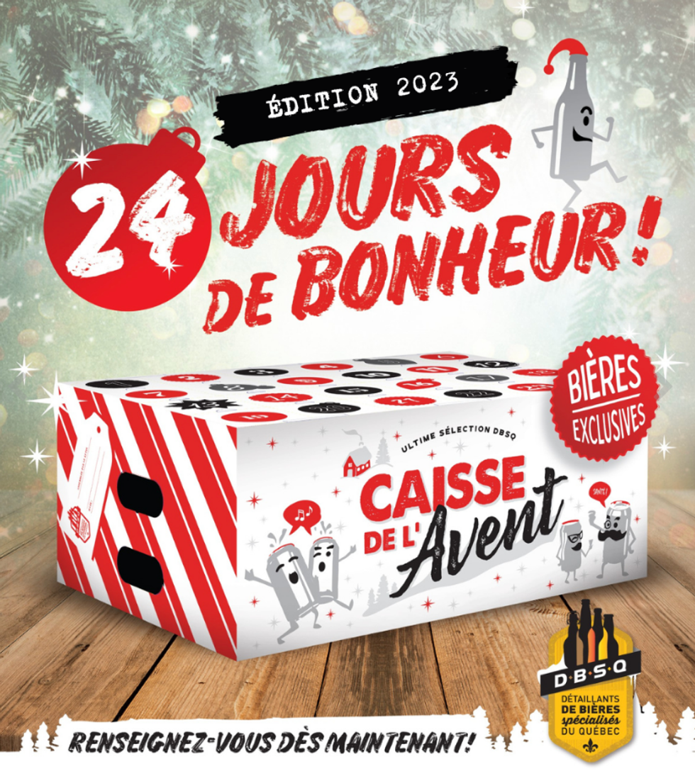 \u200bCaisse de l'avent de Espace Houblon.