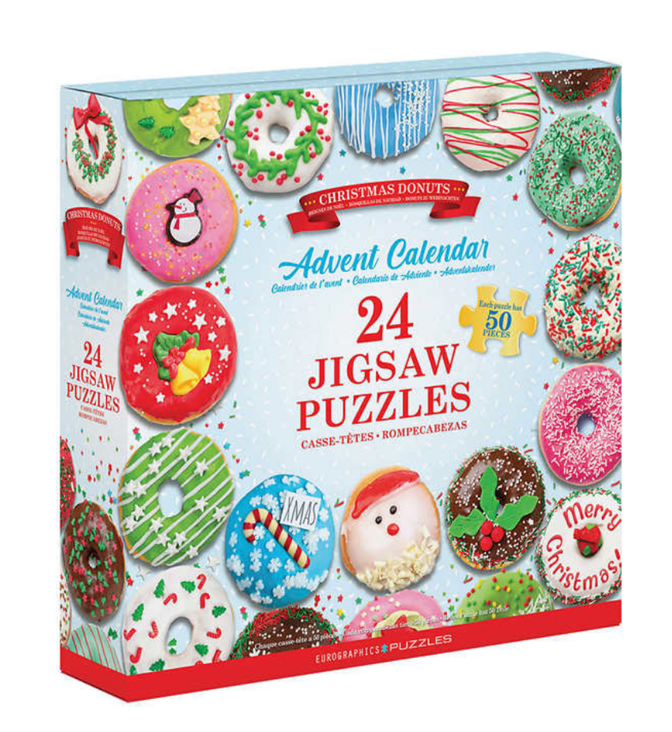 \u200bCalendrier de l'avent Eurographics Beignets pour No\u00ebl.