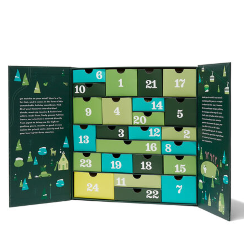 \u200bCalendrier de matcha DAVIDsTEA
