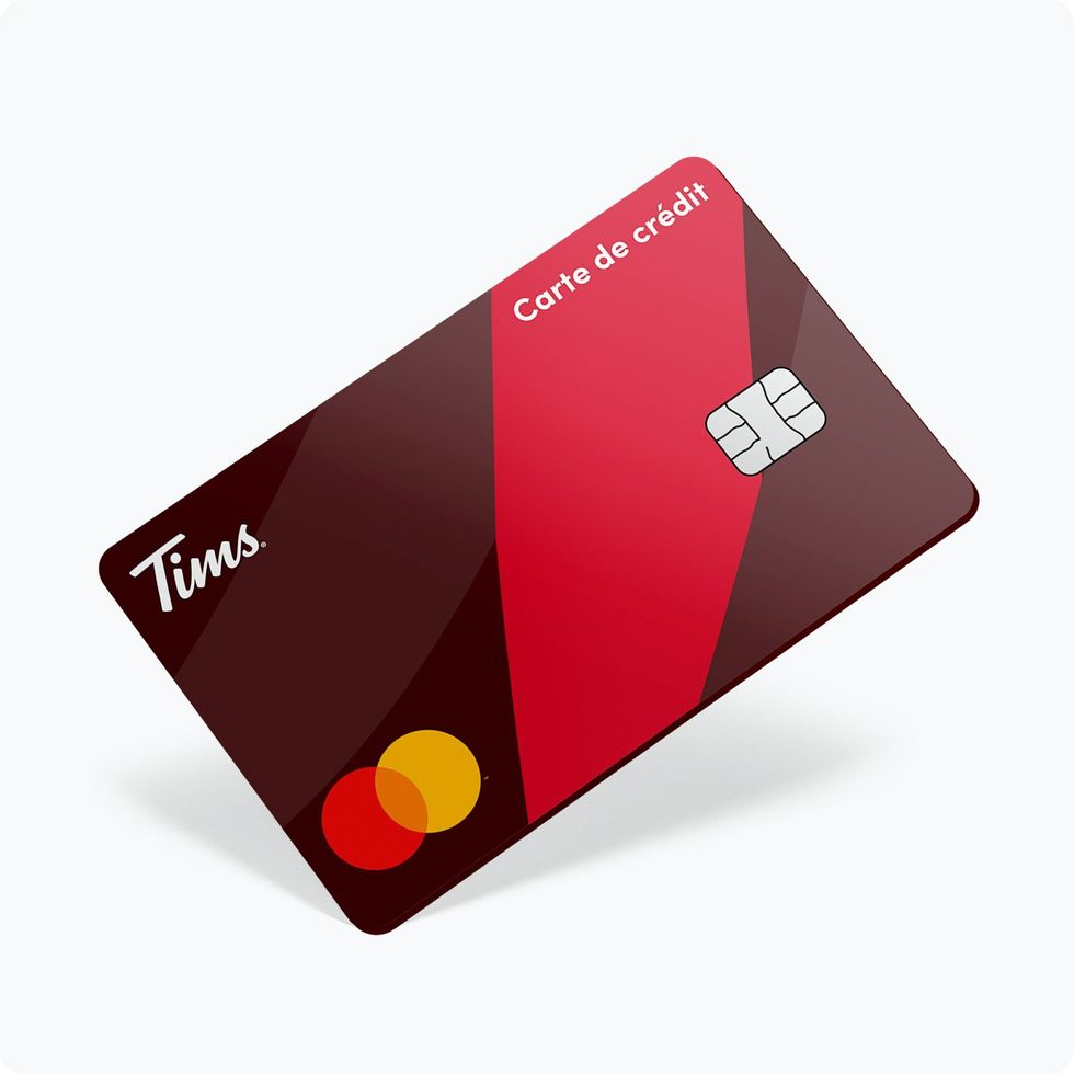 \u200bCarte de cr\u00e9dit Tim Hortons.