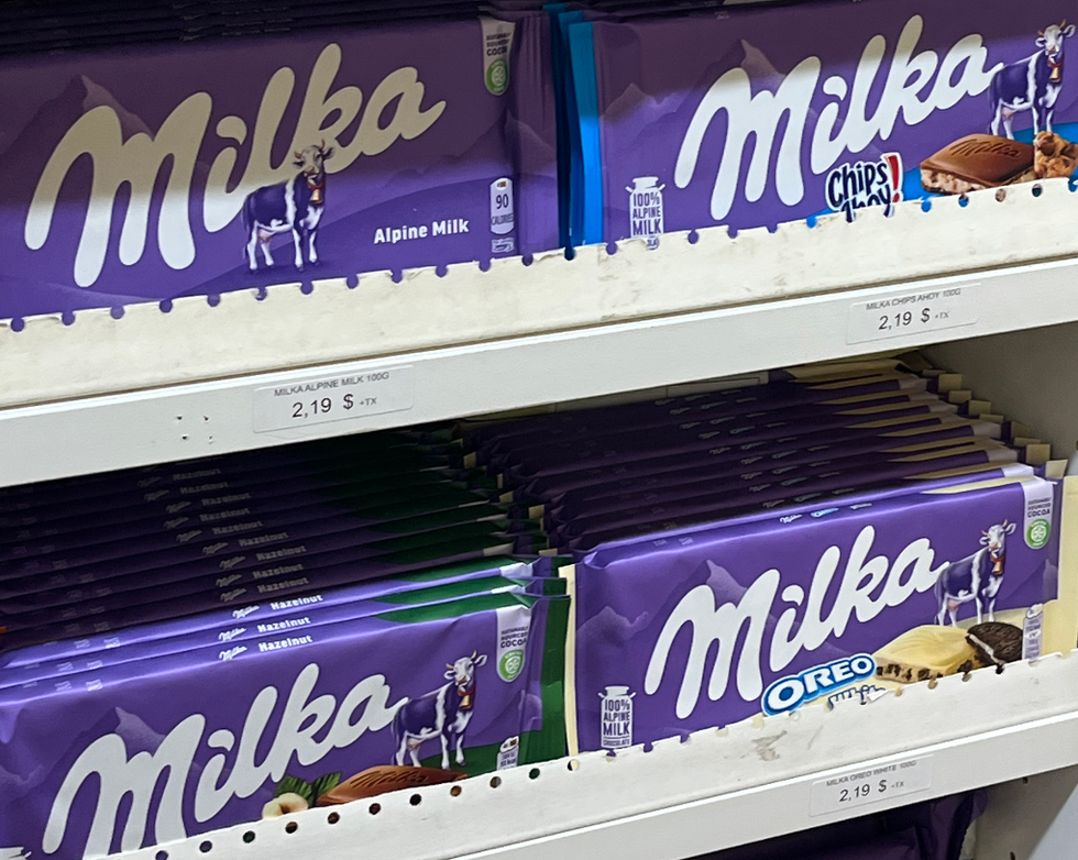 \u200bChocolat Milka.