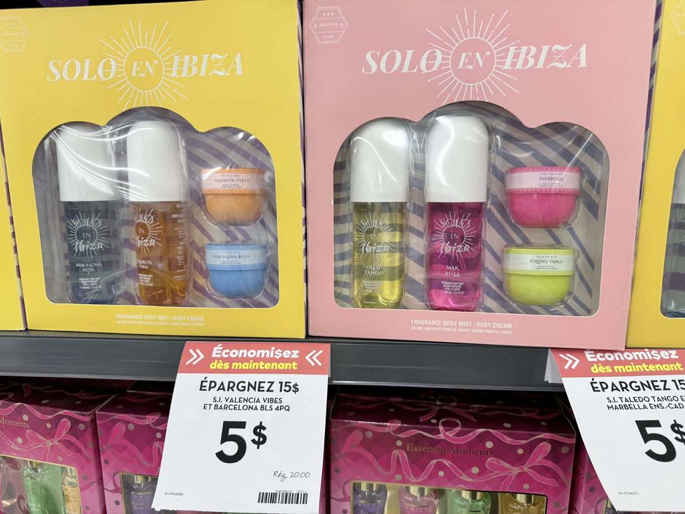 \u200bEnsemble de produits Solo en Ibiza en vente au Tigre G\u00e9ant pour 5 $.