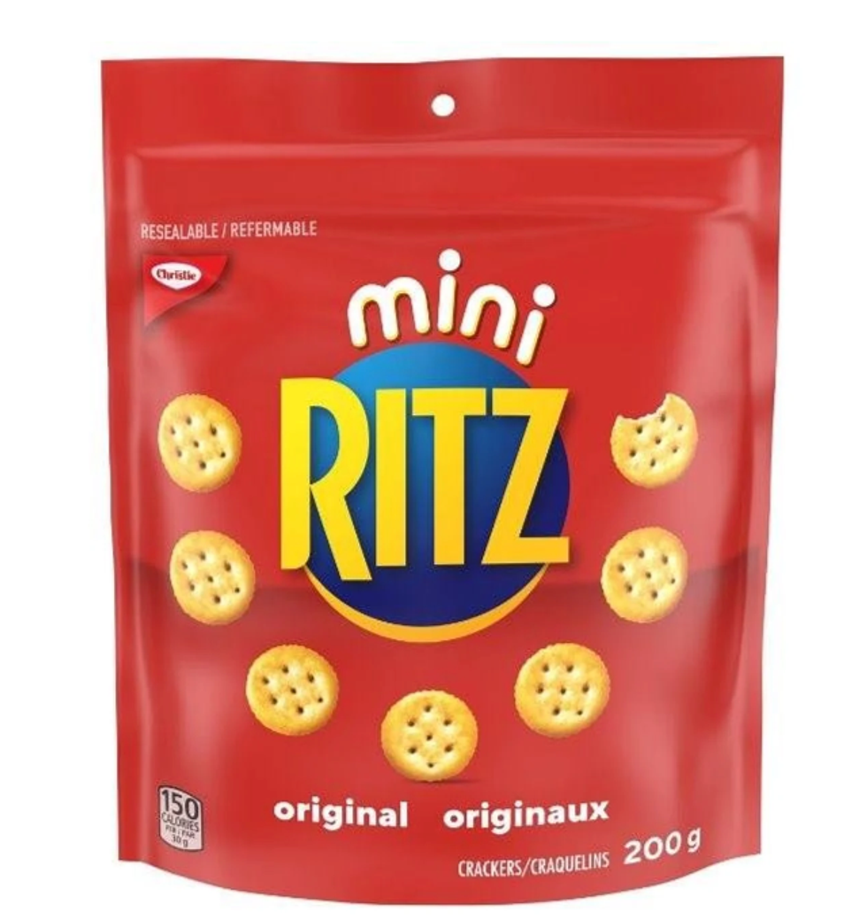 \u200bLes Mini Ritz craquelins originaux, de Christie,