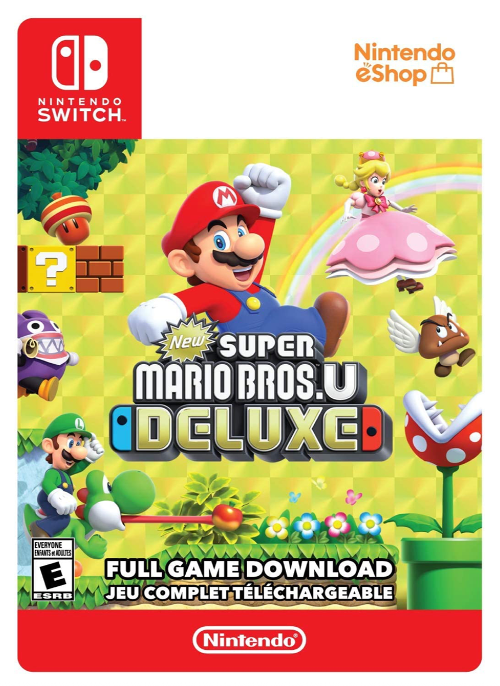 \u200bNew Super Mario Bros U Deluxe.