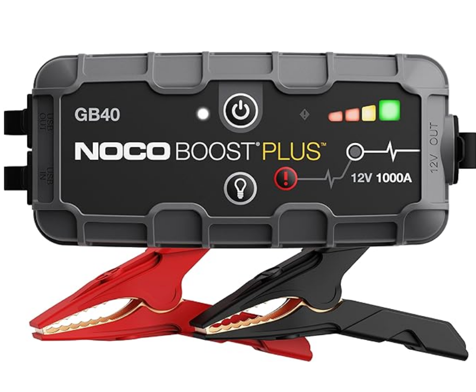 \u200bNOCO Boost Plus GB40 \u2013 Chargeur portable au lithium 1 000 A (12 V)