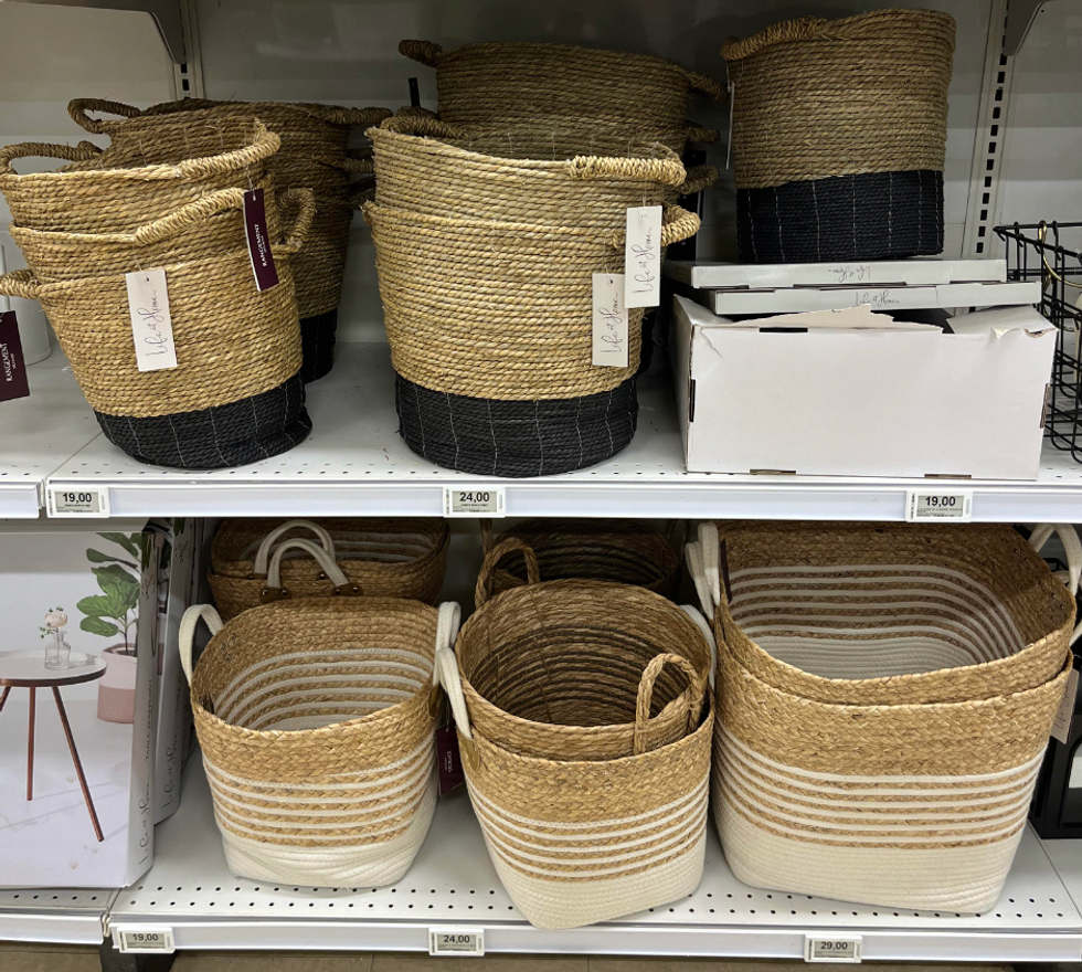 \u200bPaniers d\u00e9coratifs de chez Maxi & Cie.