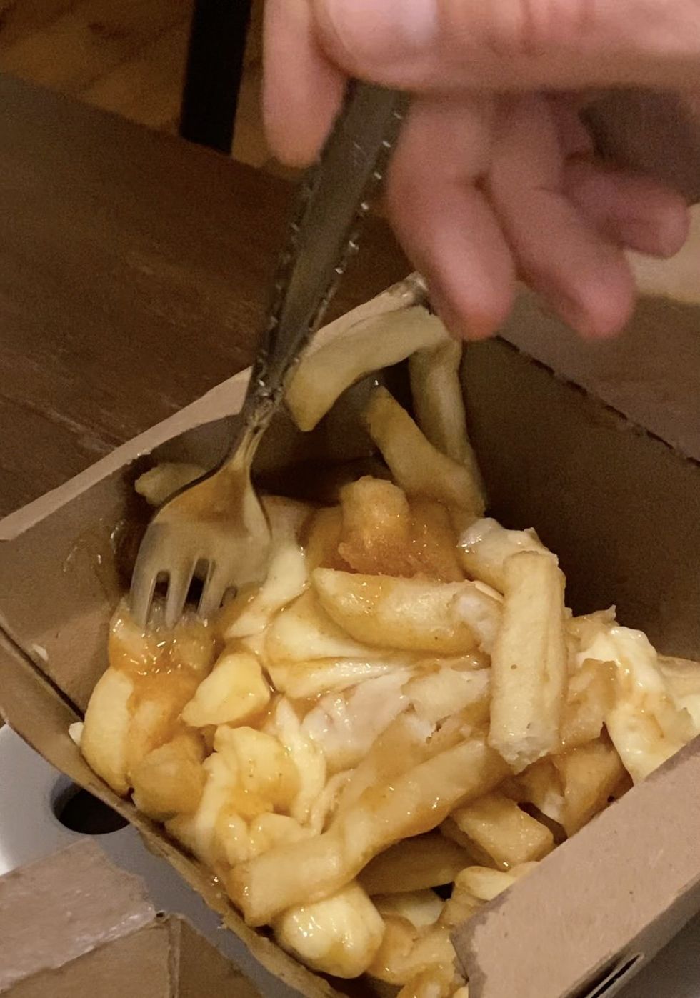 \u200bPoutine du Burger King.