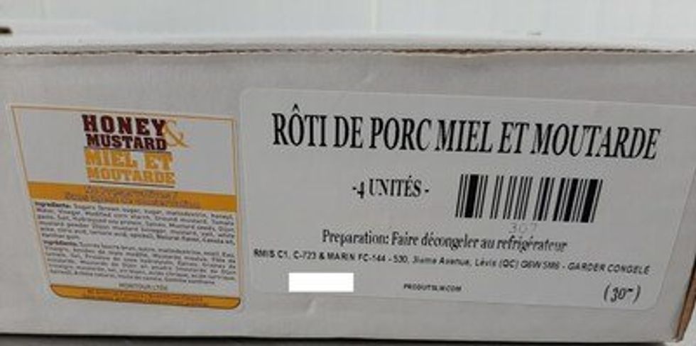 \u200bR\u00f4ti de porc miel et moutarde de l'entreprise Produits alimentaires L.M.