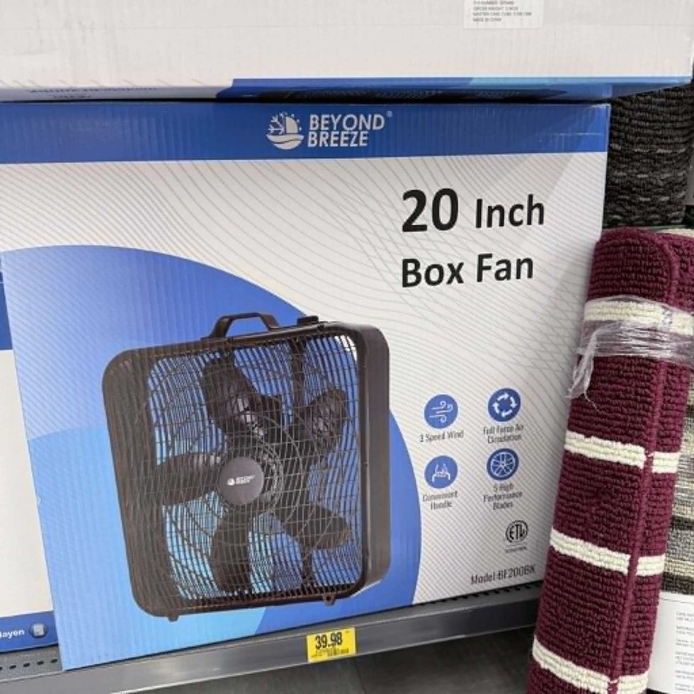 \u200bVentilateur en vente au Tigre G\u00e9ant pour 39,98 $.