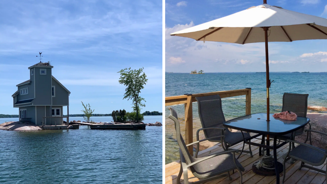 Un Airbnb sur une île à 2 h 30 de Montréal.