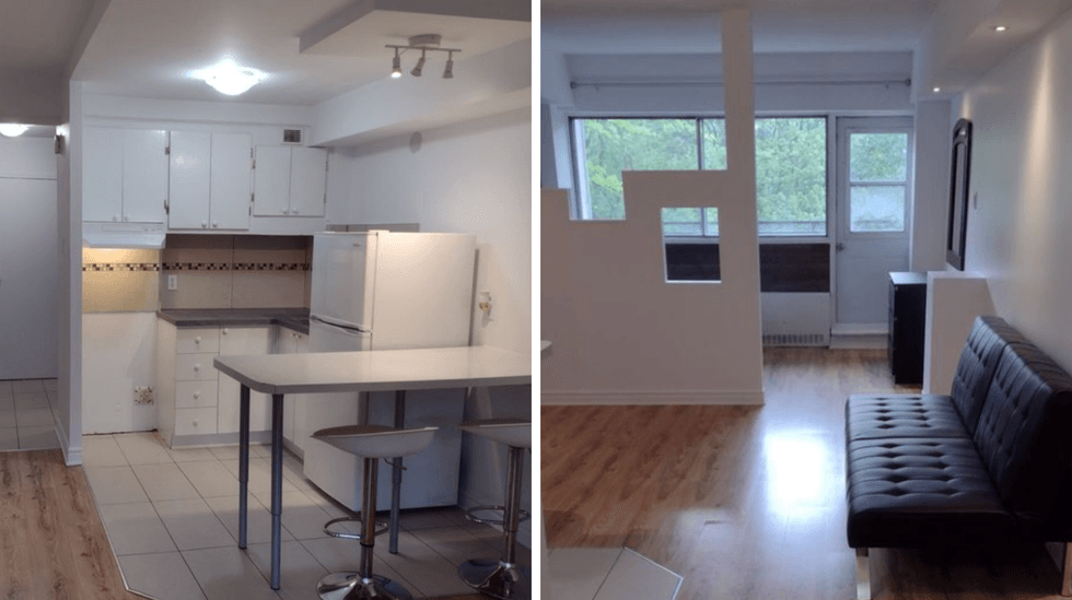 Un appartement du Plateau.