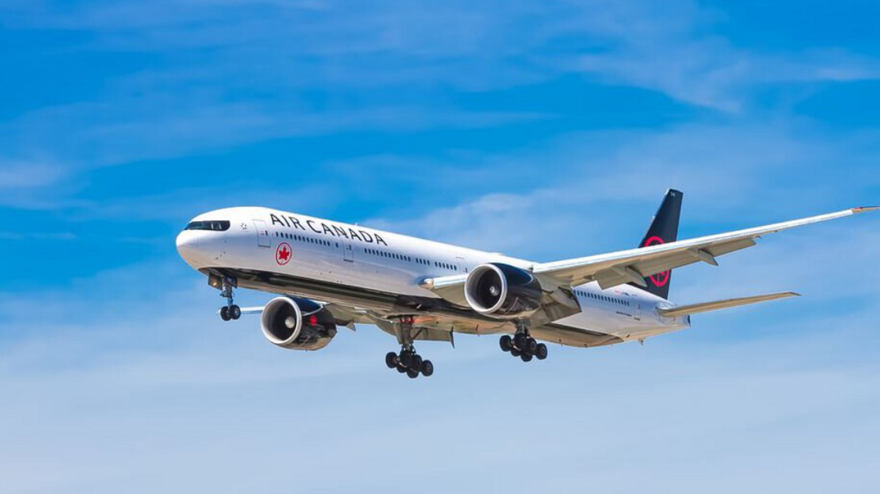 Un avion Air Canada.