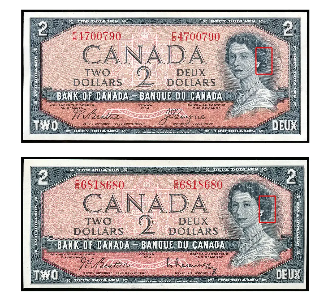 Un billet de banque.