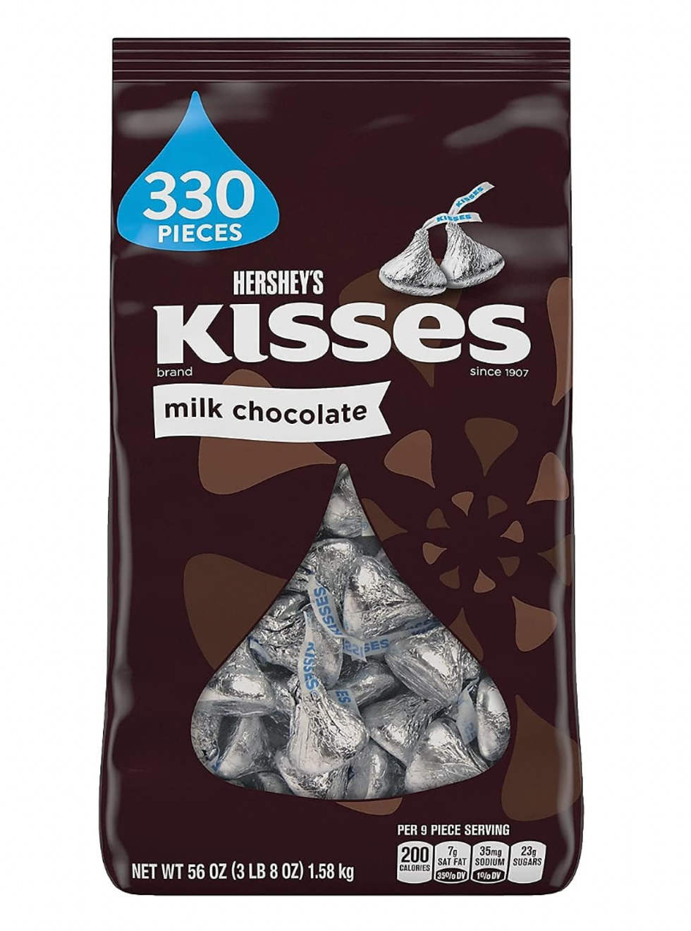 Un emballage de Hershey's Kisses.