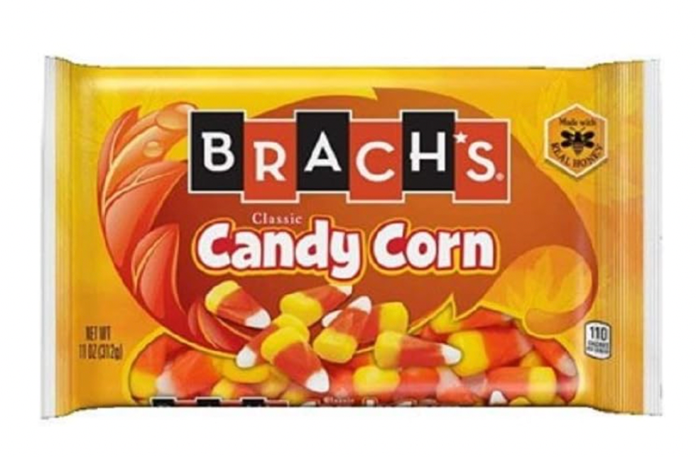 Un emballage de \u00ab candy corn \u00bb.