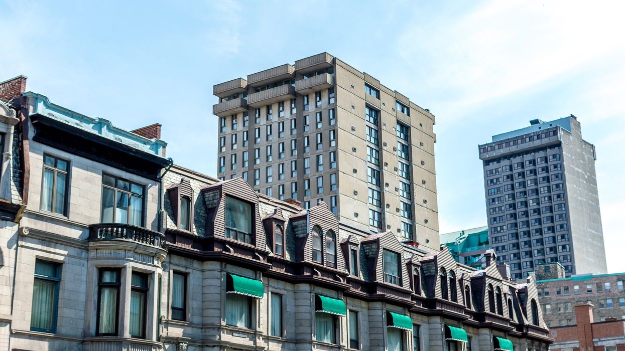 Un immeuble à Montréal.