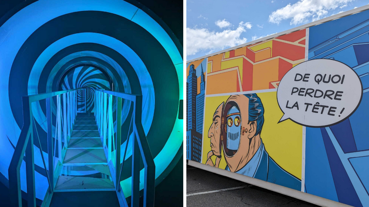 Un nouveau labyrinthe extérieur à Laval.