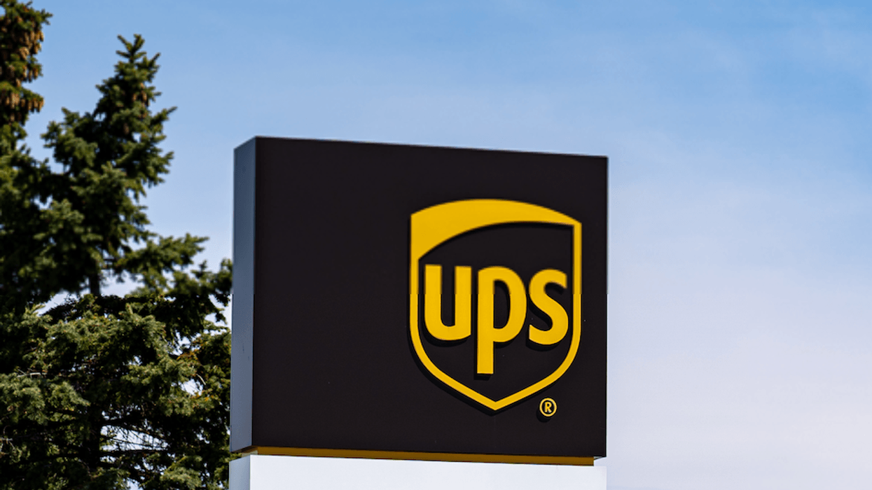 Un panneau de UPS.