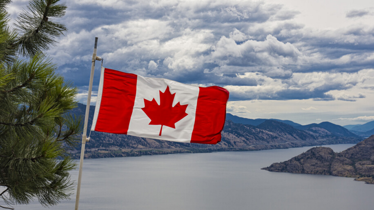 Un paysage typique du Canada.