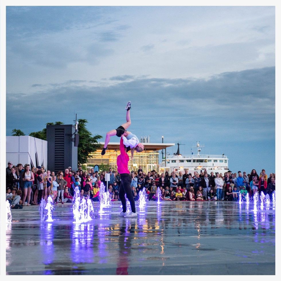 Un spectacle de danse au Quai Paquet.