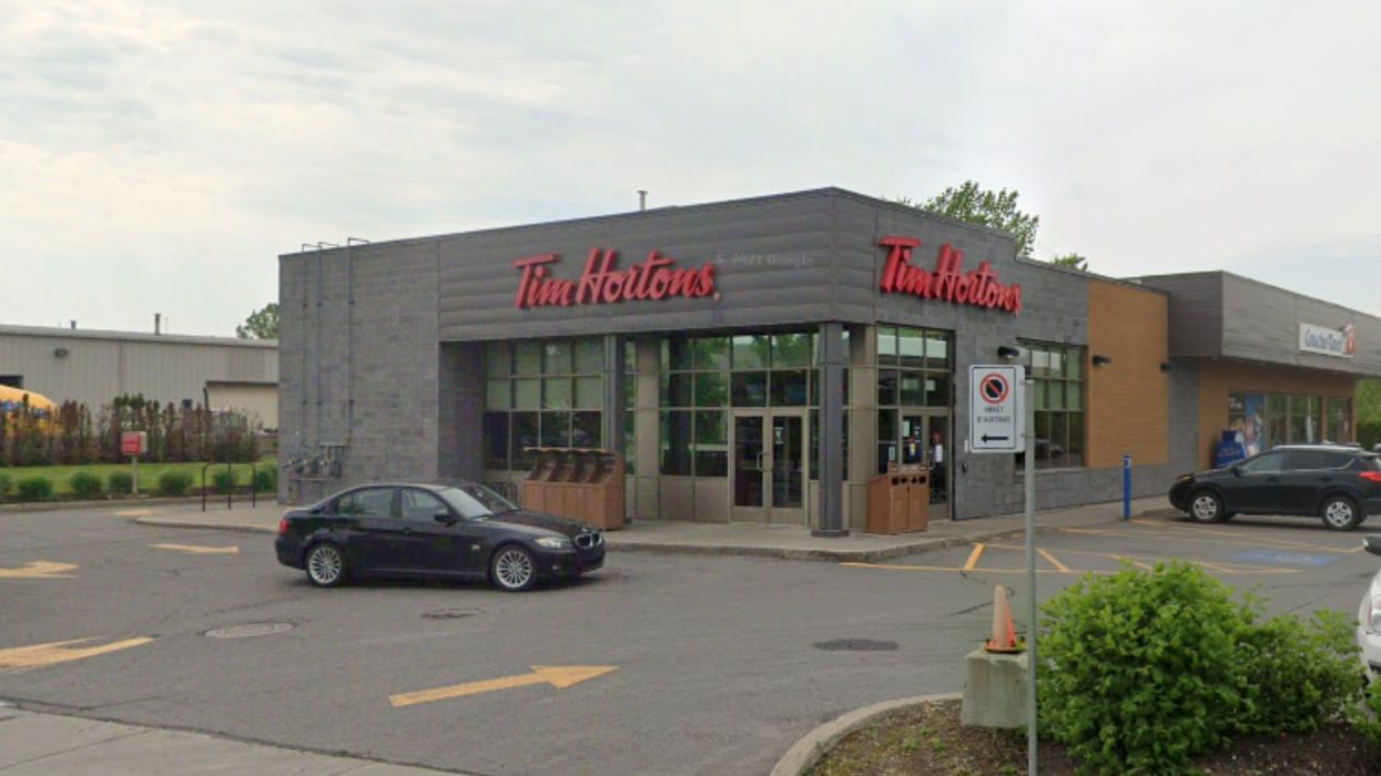Un Tim Hortons.