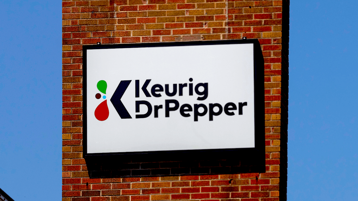 Une affiche de Kerig Dr Pepper.