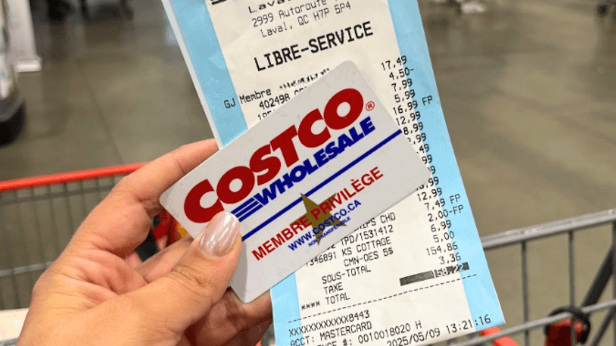 Une carte Costco de membre privilège.
