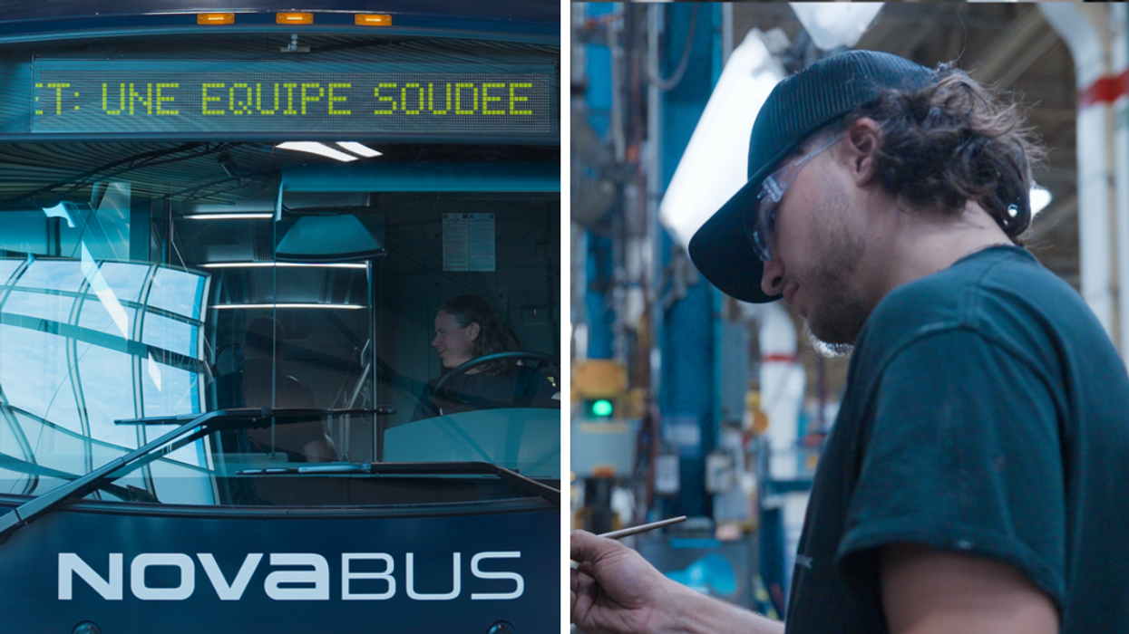 Une équipe soudée chez Nova Bus