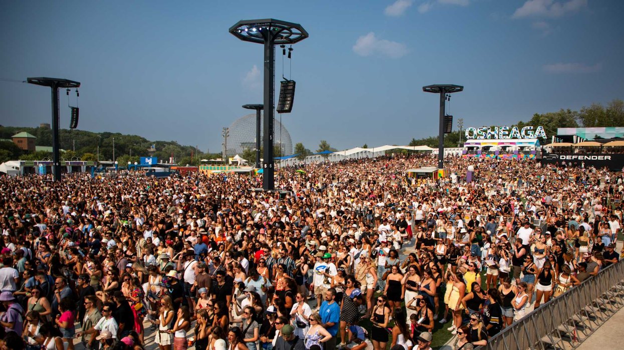 Une foule à Osheaga.