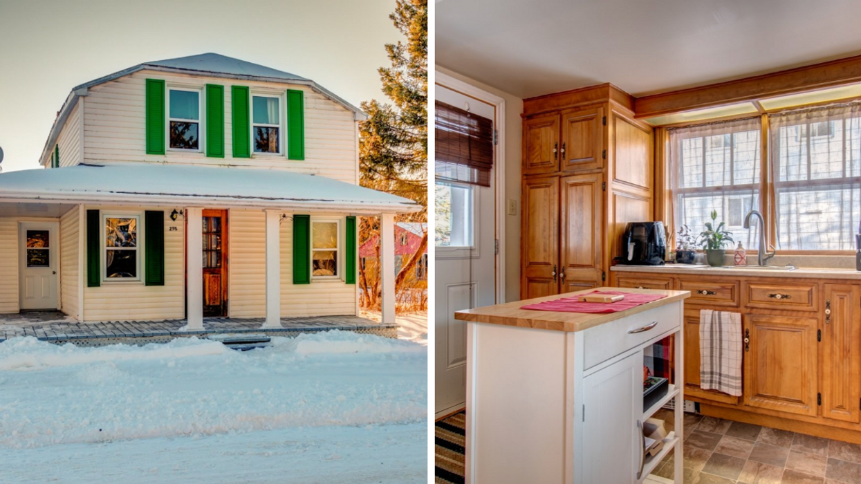 Une maison à 1 h 20 de Montréal.
