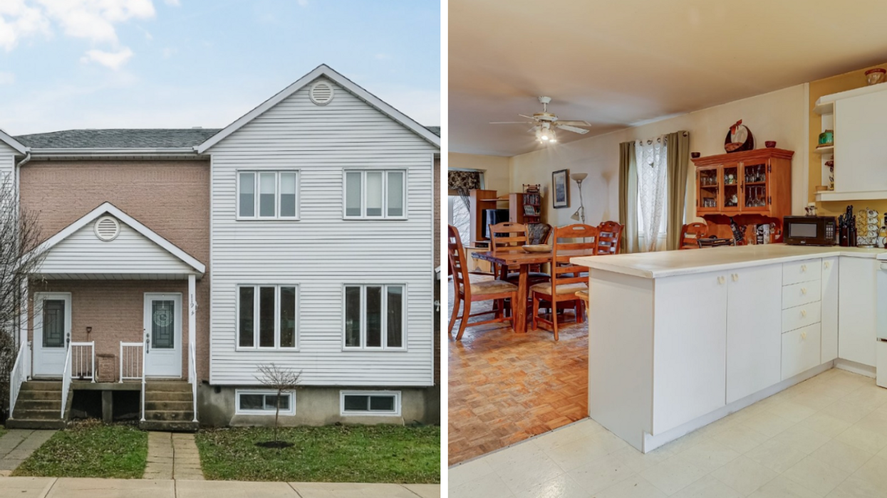 Une maison à 30 minutes de Montréal.