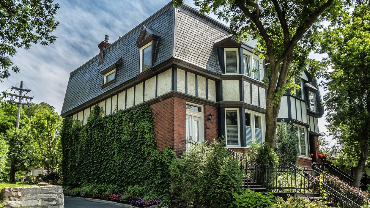 Une maison à Montréal.